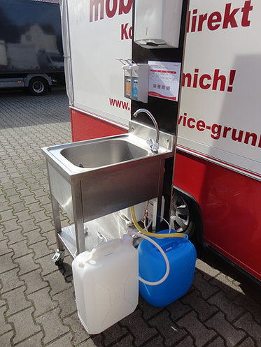 Mobiles Handwaschbecken / Hygienestation
